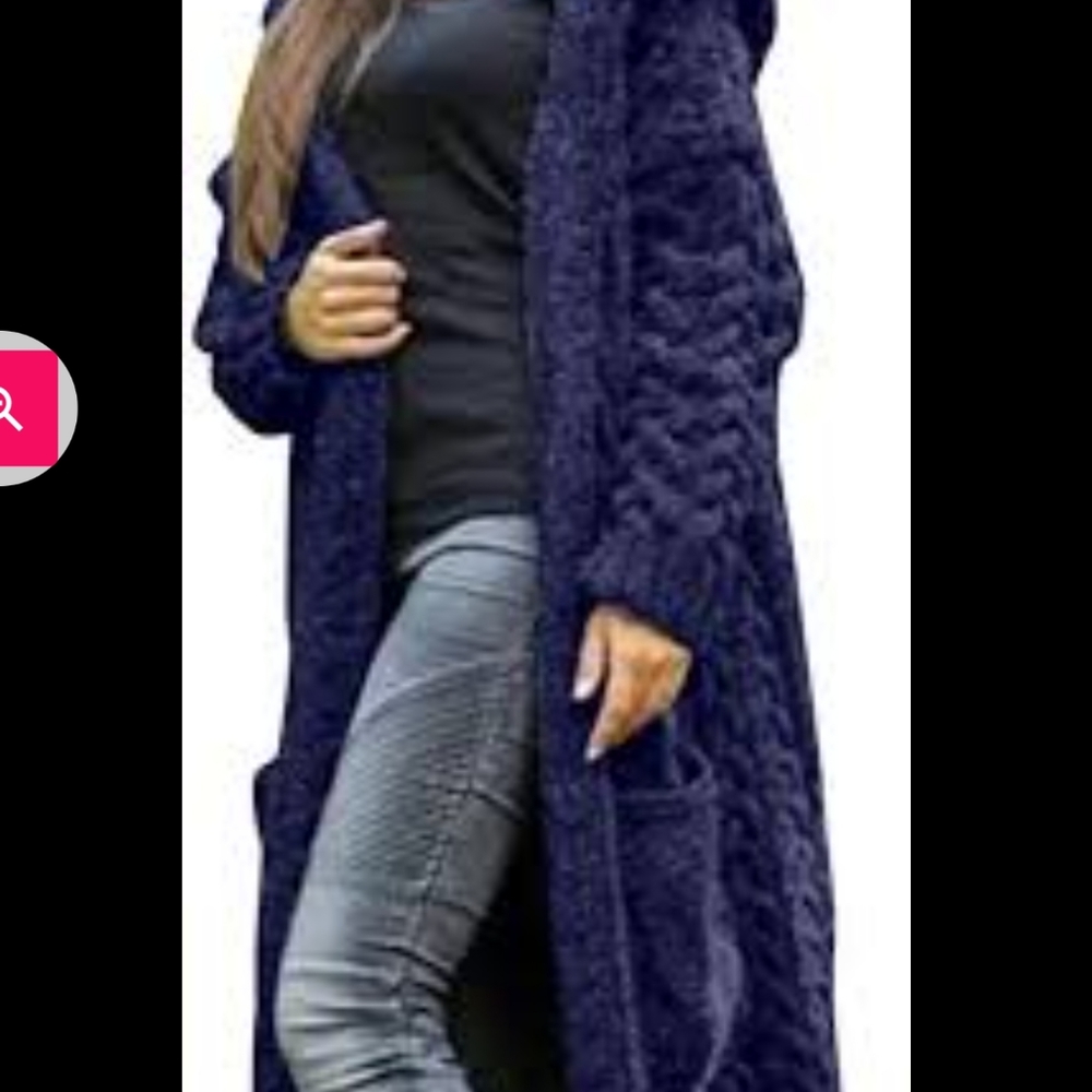 Beautiful new long knit cardigan